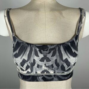Lululemon Free to Be Bra Wild | Abstract Smoke Print | Size 6